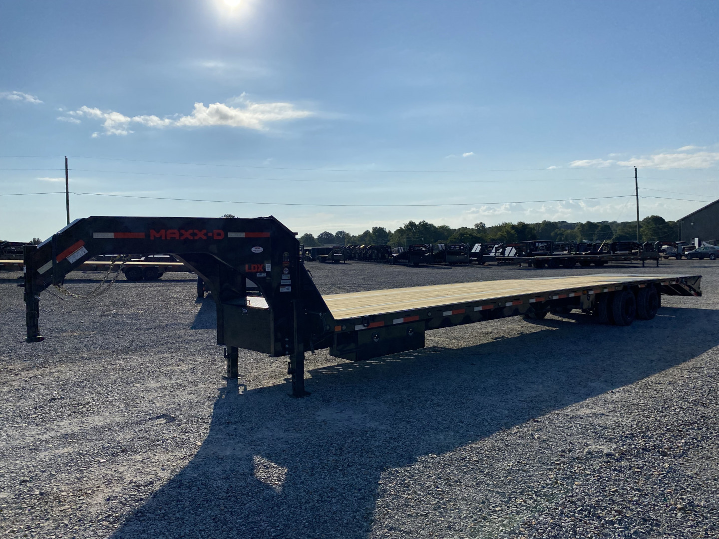 New 2026 MAXXD 102"X40' 30K Gooseneck Flatbed Trailer *ENGINEERED FRAME*