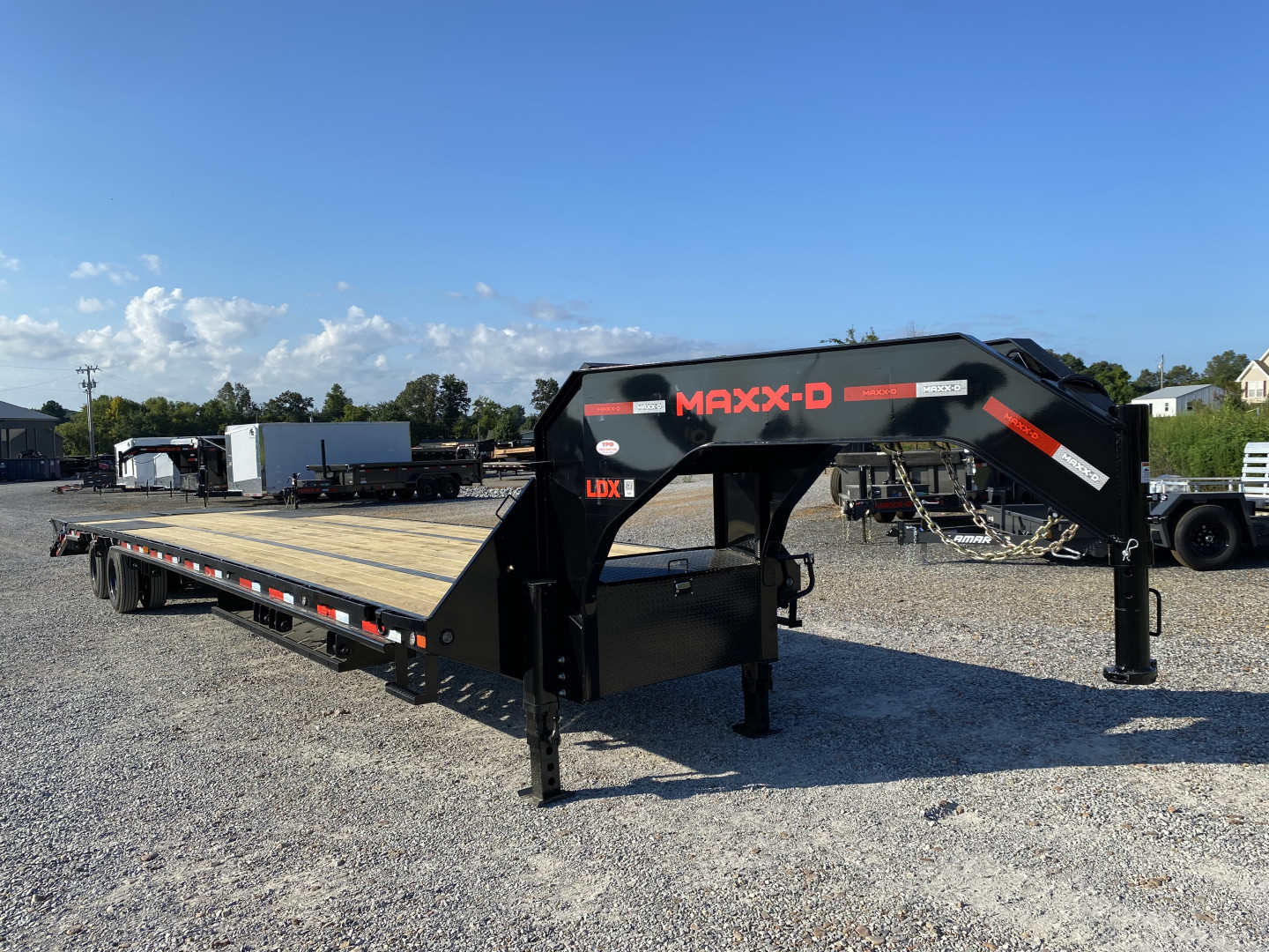 New 2026 MAXXD 102"X40' 30K Gooseneck Flatbed Trailer *ENGINEERED FRAME*