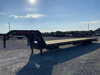 New 2026 MAXXD 102"X40' 30K Gooseneck Flatbed Trailer *ENGINEERED FRAME*