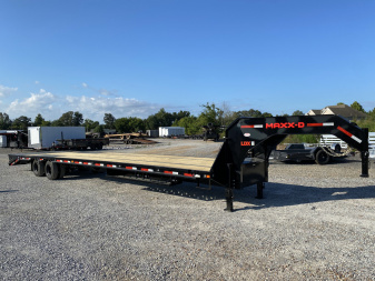 New 2026 MAXXD 102"X40' 30K Gooseneck Flatbed Trailer *ENGINEERED FRAME*