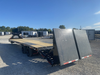 New 2026 MAXXD 102"X40' 30K Gooseneck Flatbed Trailer *ENGINEERED FRAME*