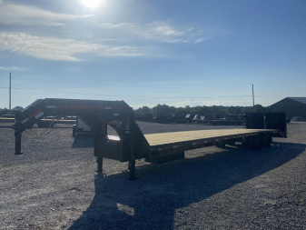New 2026 MAXXD 102"X40' 30K Gooseneck Flatbed Trailer *ENGINEERED FRAME*