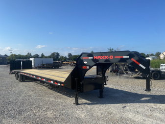 New 2026 MAXXD 102"X40' 30K Gooseneck Flatbed Trailer *ENGINEERED FRAME*
