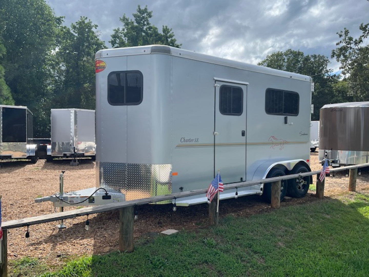 New 2026 Sundowner Trailers CHARTER TR SE 2H BP Horse Trailer