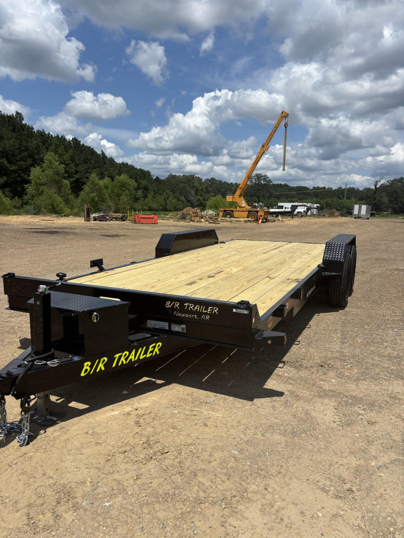 New 2025 B/R Trailers 82”x20’ 10k Carhauler Car Hauler