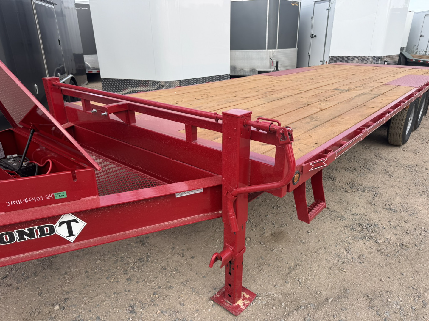 New 2026 Diamond T 8.5-24 Deckover TILT Equipment Hauler 15K GVWR