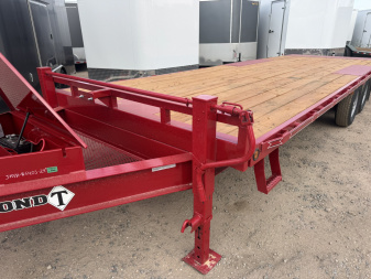 New 2026 Diamond T 8.5-24 Deckover TILT Equipment Hauler 15K GVWR