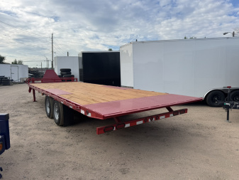 New 2026 Diamond T 8.5-24 Deckover TILT Equipment Hauler 15K GVWR