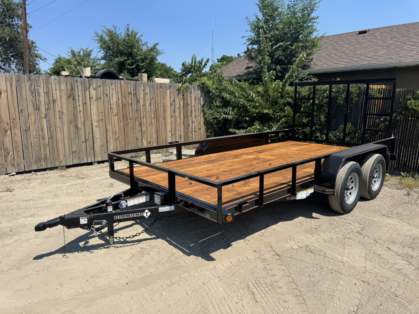 New 2026 Diamond T 7-14 Tandem Axle Ramp Gate Utility 7K GVWR