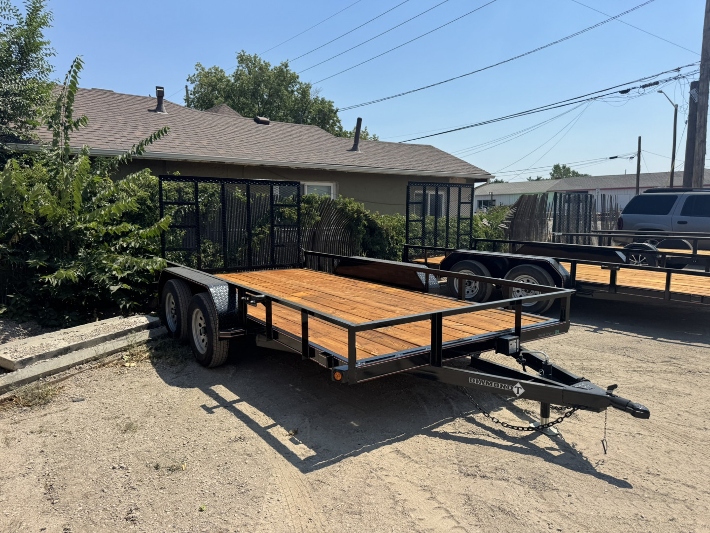 New 2026 Diamond T 7-14 Tandem Axle Ramp Gate Utility 7K GVWR