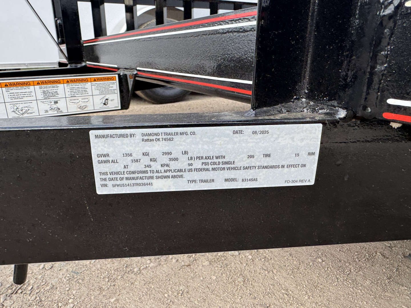 New 2026 Diamond T 7-14 Ramp Gate Utility W/ ATV Ramps 3K GVWR