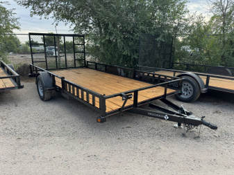 New 2026 Diamond T 7-14 Ramp Gate Utility W/ ATV Ramps 3K GVWR