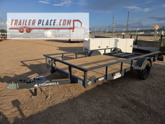 New 2026 IRON BULL 14'X83  3K UTB W/RAMP GATE