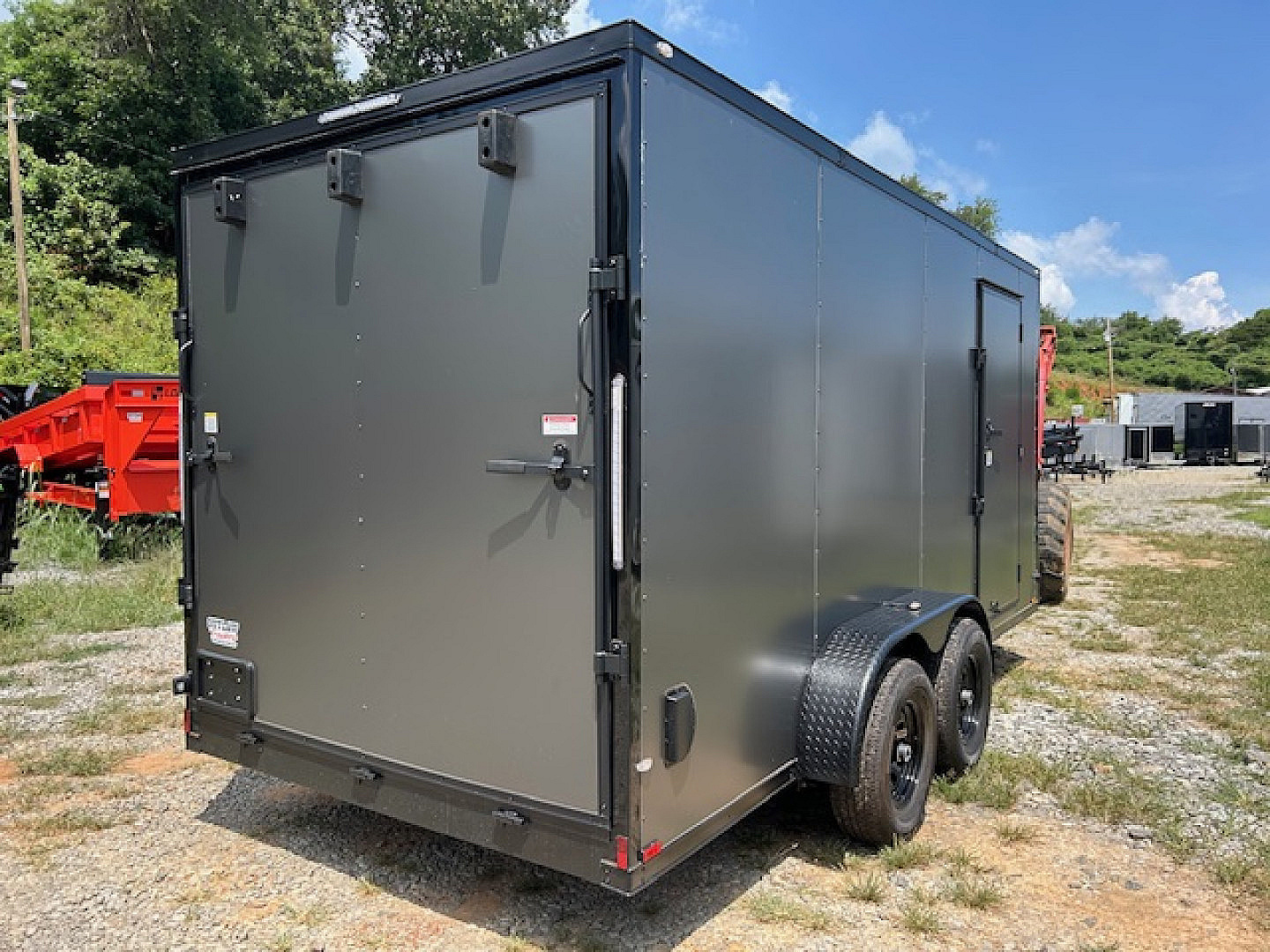 New 2026 Outlaw Trailers 7x16 10k Cargo / Enclosed Trailer