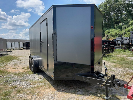 New 2026 Outlaw Trailers 7x16 10k Cargo / Enclosed Trailer