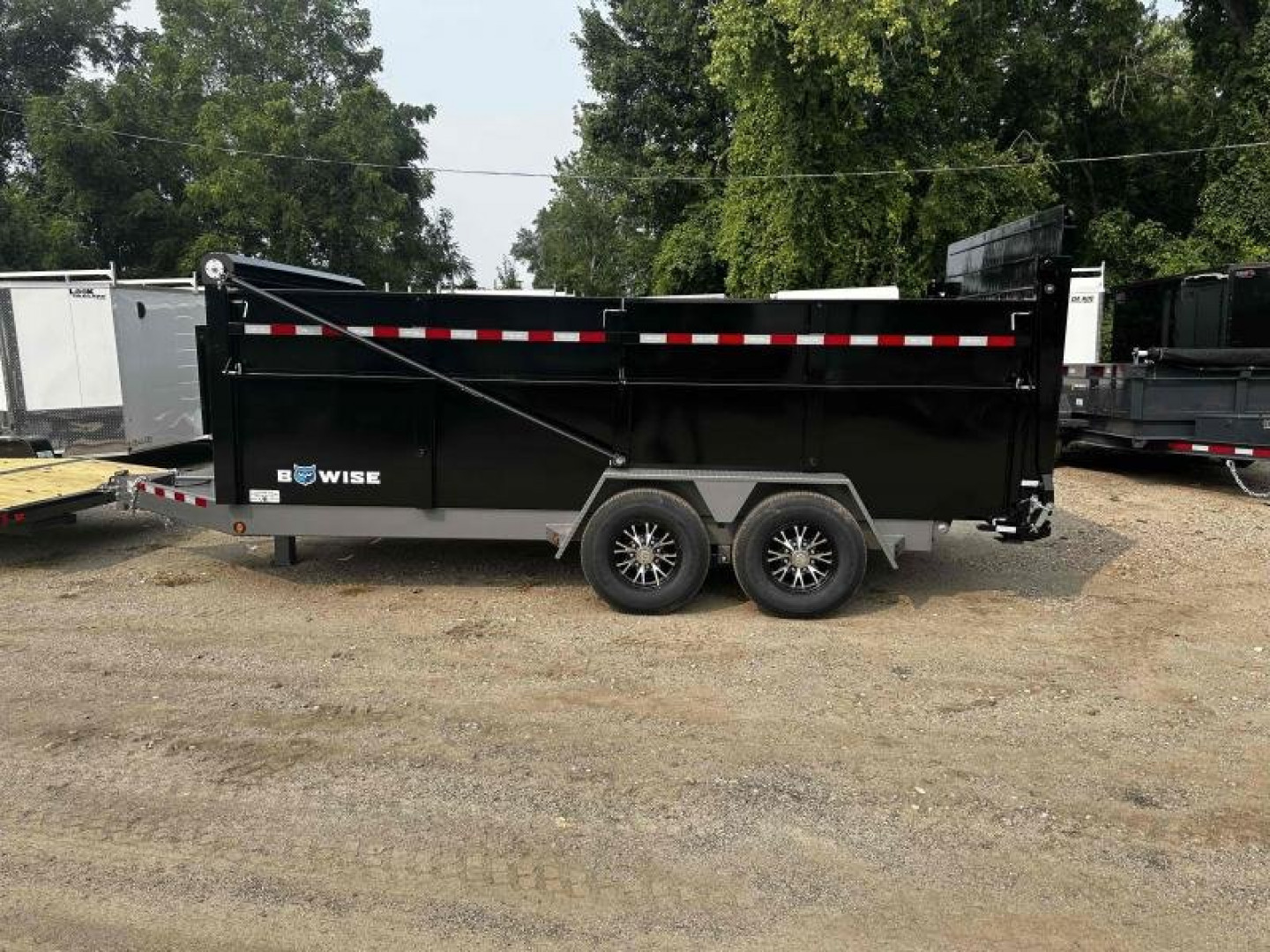 New 2026 BWISE 16' Ultiamte Dump Trailer