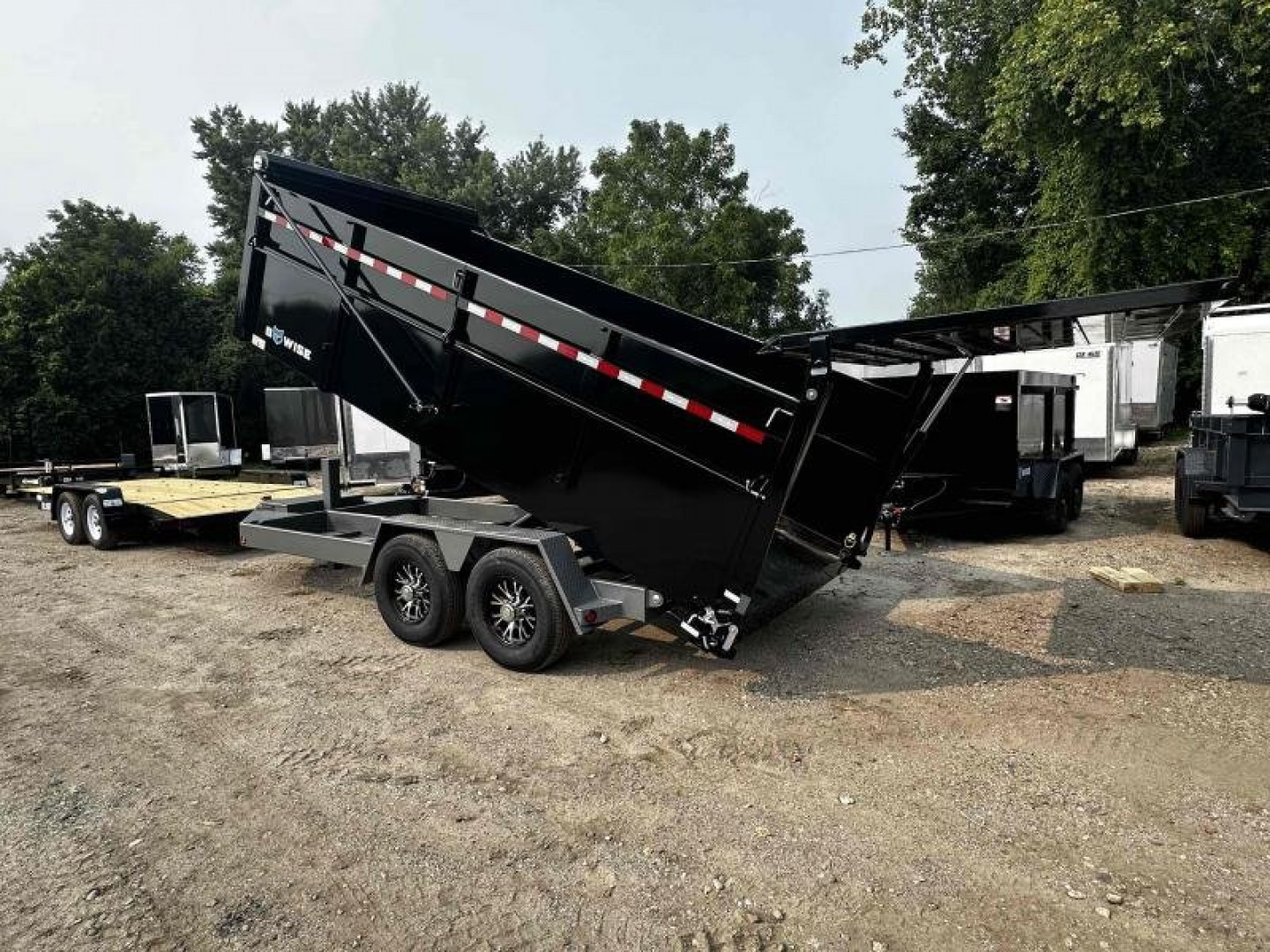 New 2026 BWISE 16' Ultiamte Dump Trailer