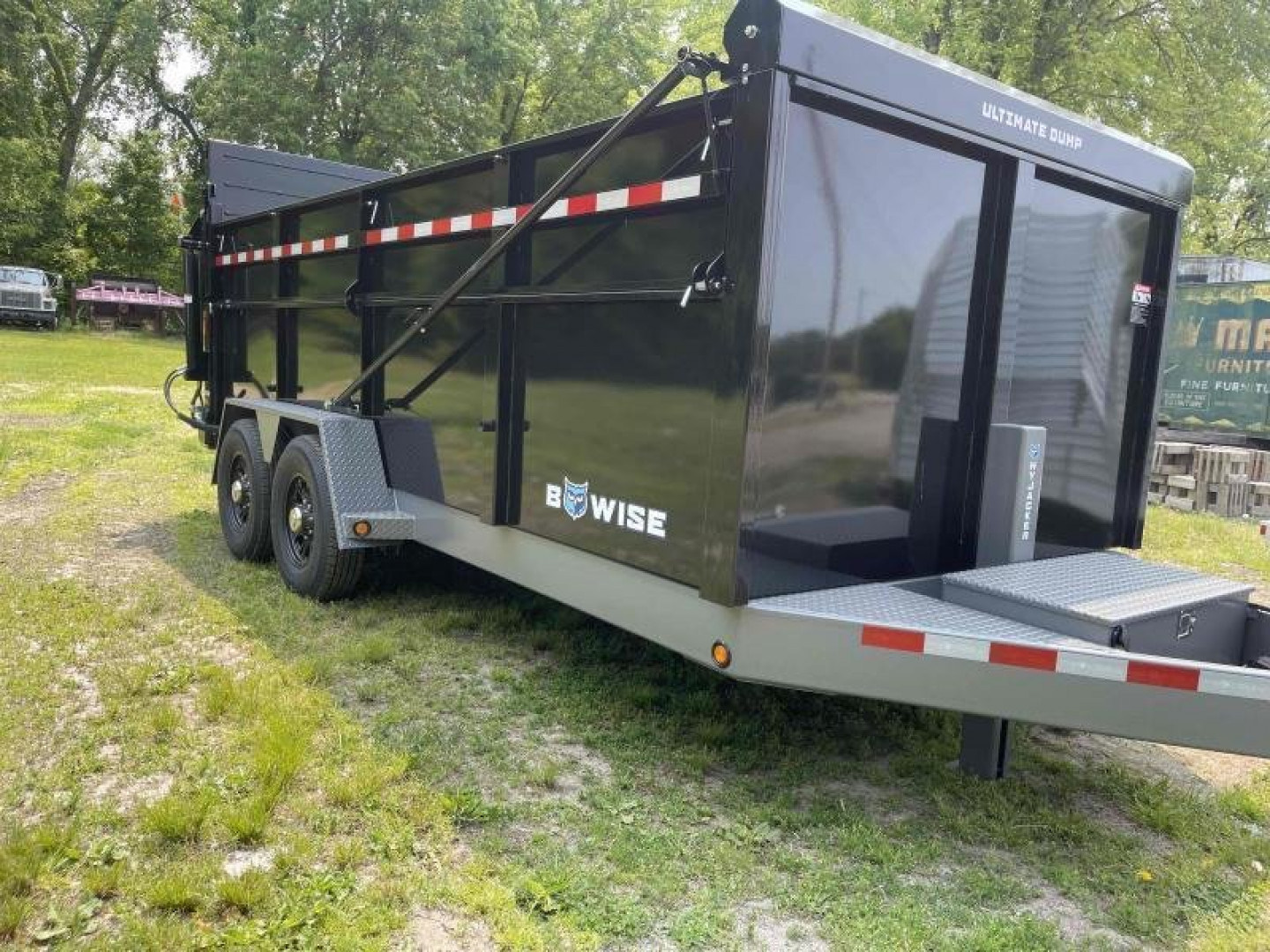 New 2026 BWISE 16' Ultiamte Dump Trailer