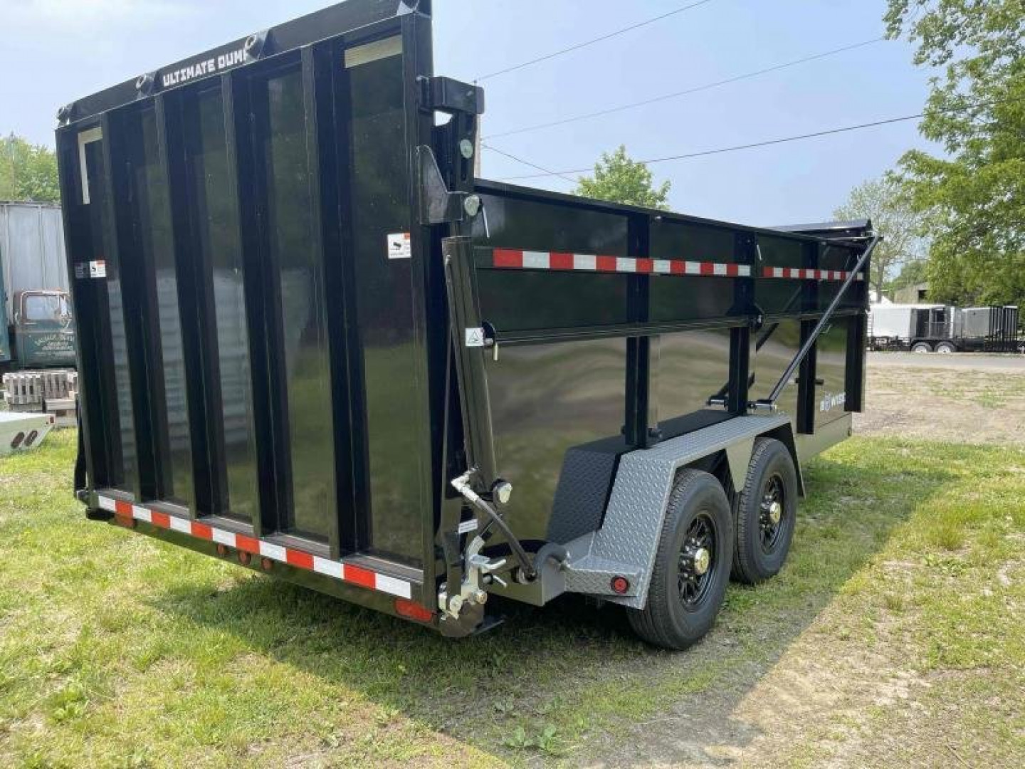 New 2026 BWISE 16' Ultiamte Dump Trailer