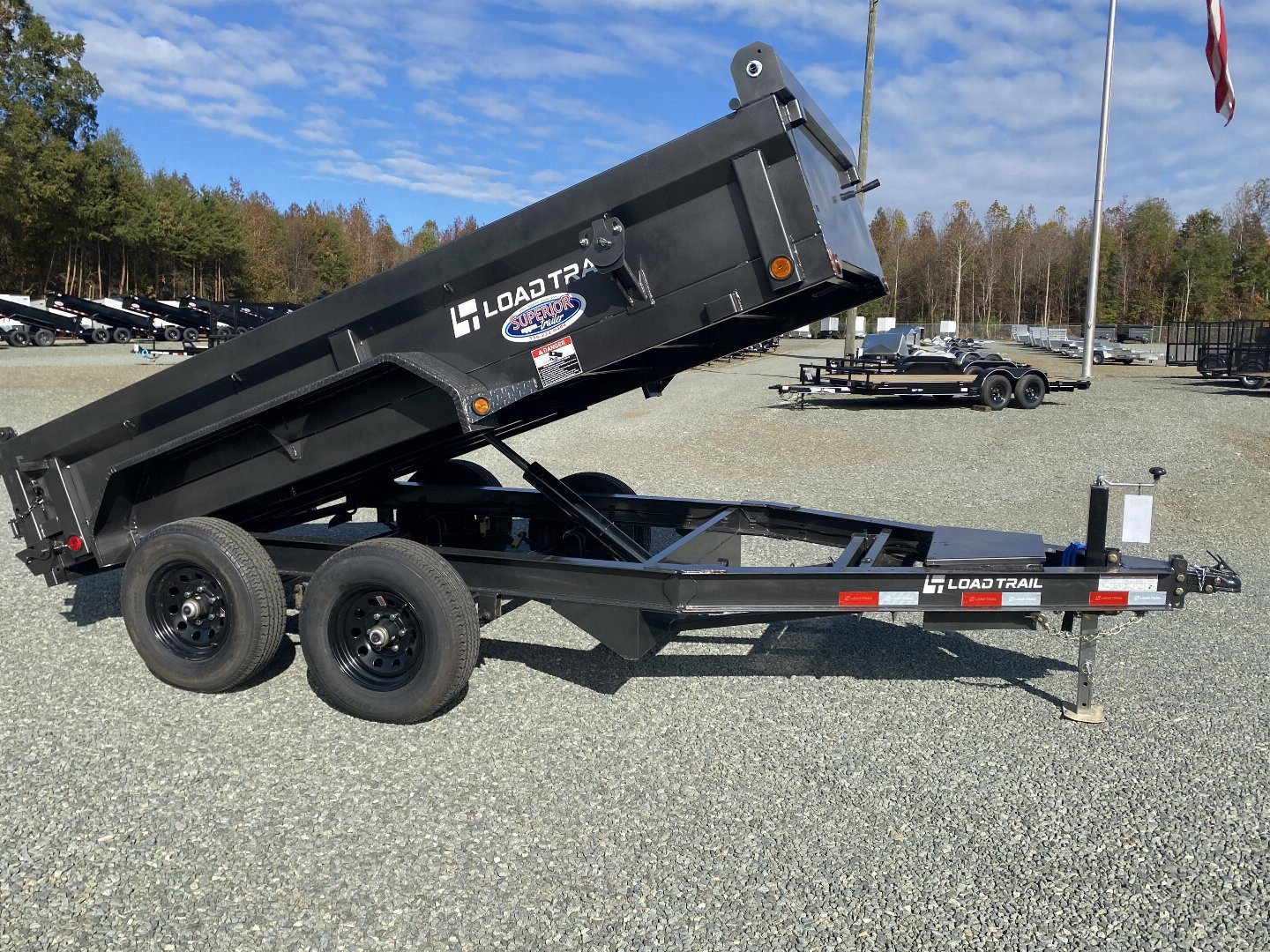 New 2026 Load Trail 6x12 10K Dump Trailer