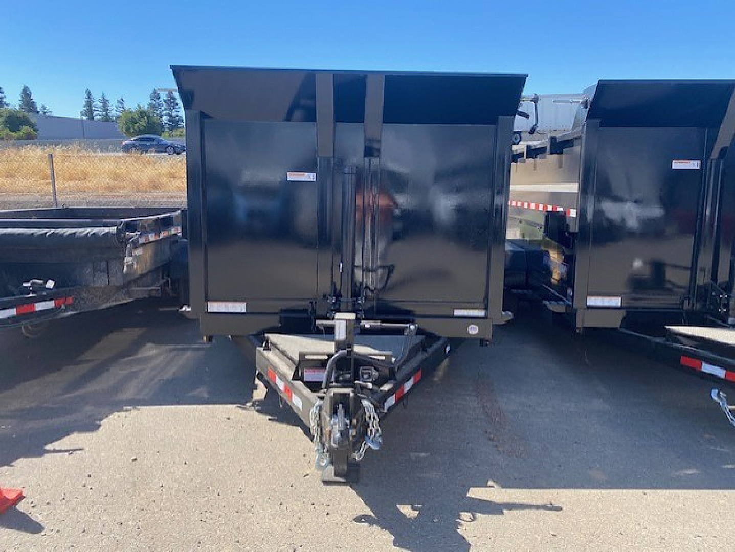 New 7x14 Tandem Axle 14K Telescopic Dump Trailer