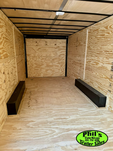 New 8.5X20 BLACKOUT PACKAGE ALUMINUM WHEELS Cargo / Enclosed Trailer