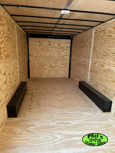 New 8.5X20 BLACKOUT PACKAGE ALUMINUM WHEELS Cargo / Enclosed Trailer