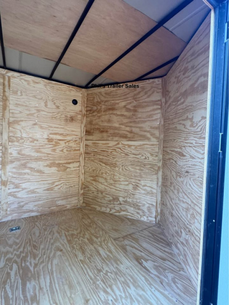 New 8.5X24 BLACKOUT PACKAGE ALUMINUM WHEELS Cargo / EnCLOSED TRAILER CAR HAULER