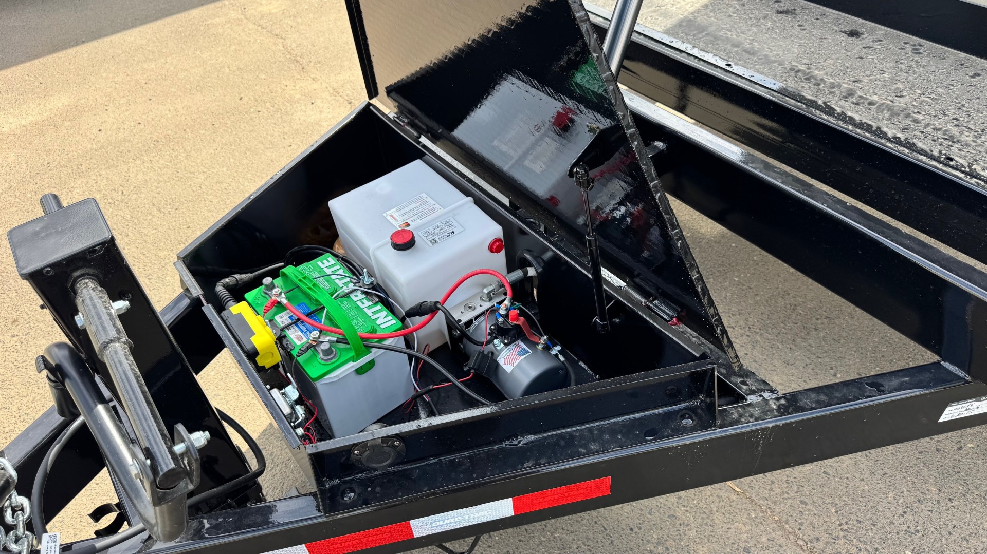 New 7x14 Tandem Axle 14K Telescopic Dump Trailer