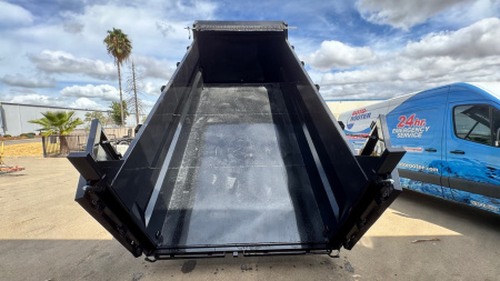 New 7x14 Tandem Axle 14K Telescopic Dump Trailer