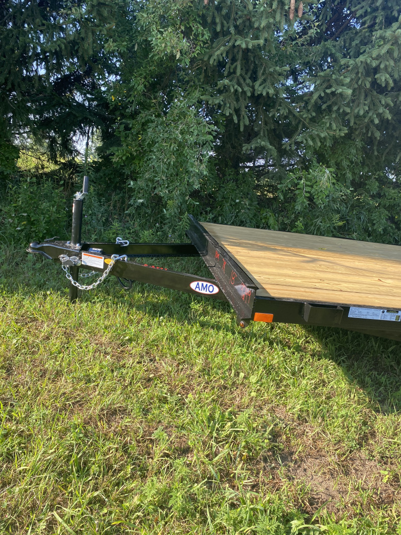 New 2026 AMO 18' 1 BRAKE TRAILER Car Hauler