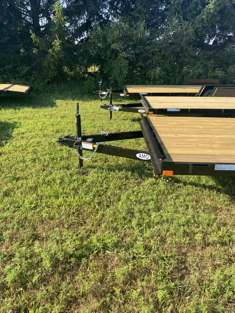 New 2026 AMO 18' 1 BRAKE TRAILER Car Hauler