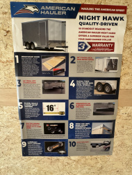 New 2026 American Hauler NH7X16 Cargo / Enclosed Trailer