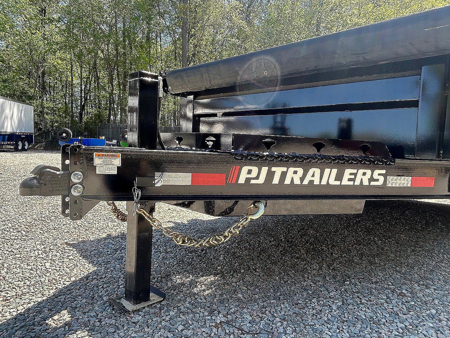 New 2026 PJ Trailers 7X14 DL 14K Dump Trailer w/ Hydraulic Jack