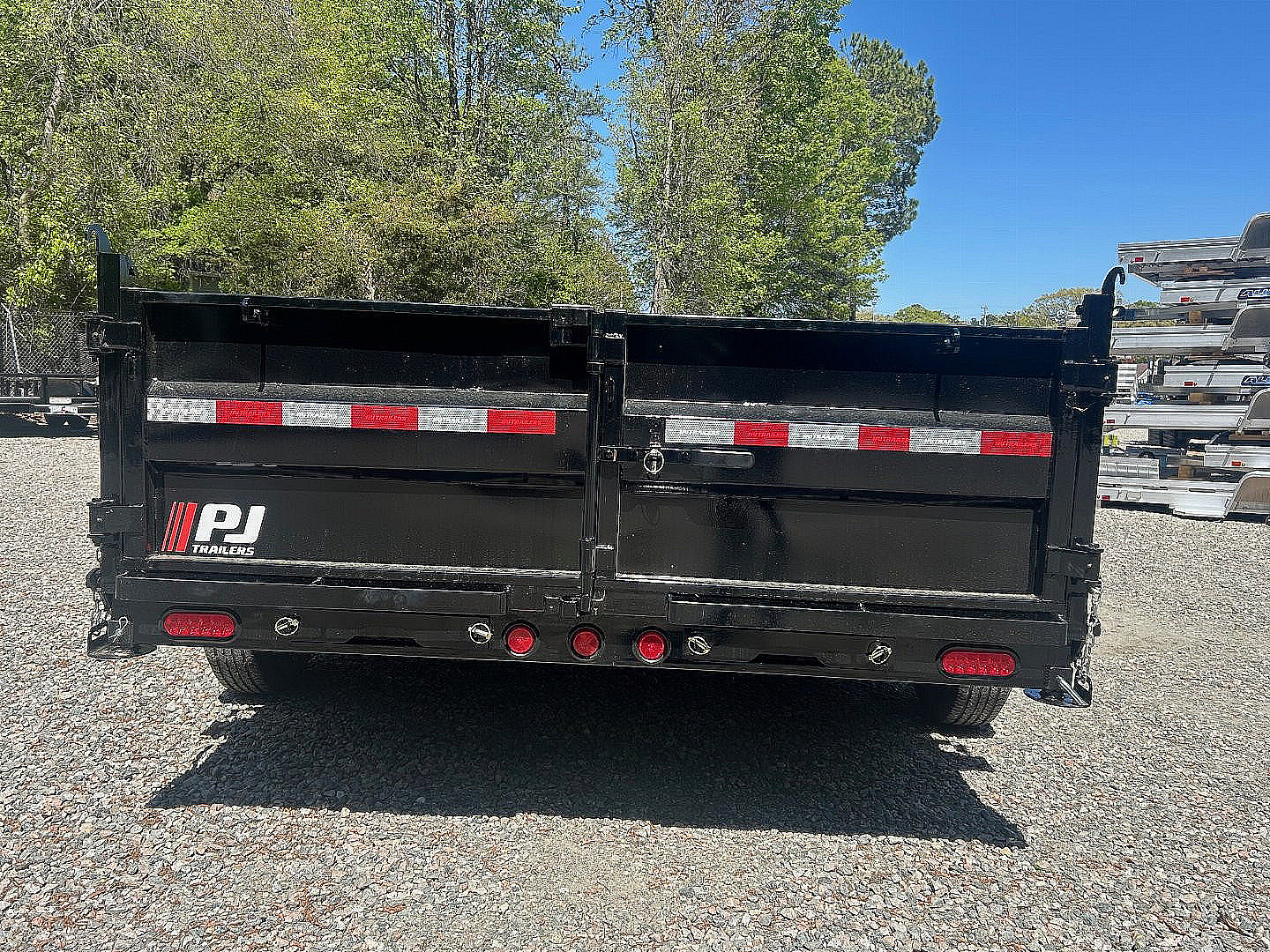 New 2026 PJ Trailers 7X14 DL 14K Dump Trailer w/ Hydraulic Jack