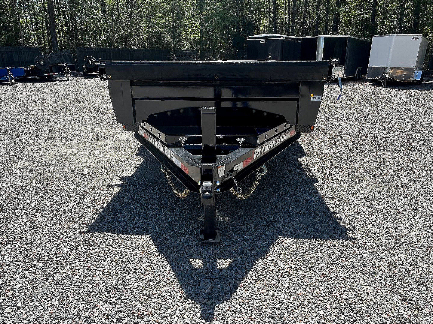 New 2026 PJ Trailers 7X14 DL 14K Dump Trailer w/ Hydraulic Jack