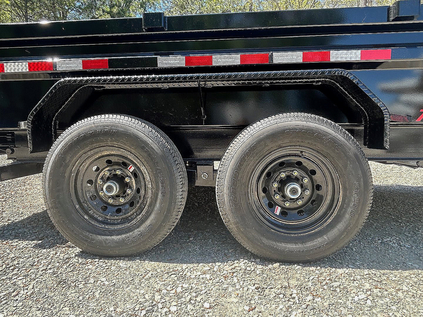 New 2026 PJ Trailers 7X14 DL 14K Dump Trailer w/ Hydraulic Jack