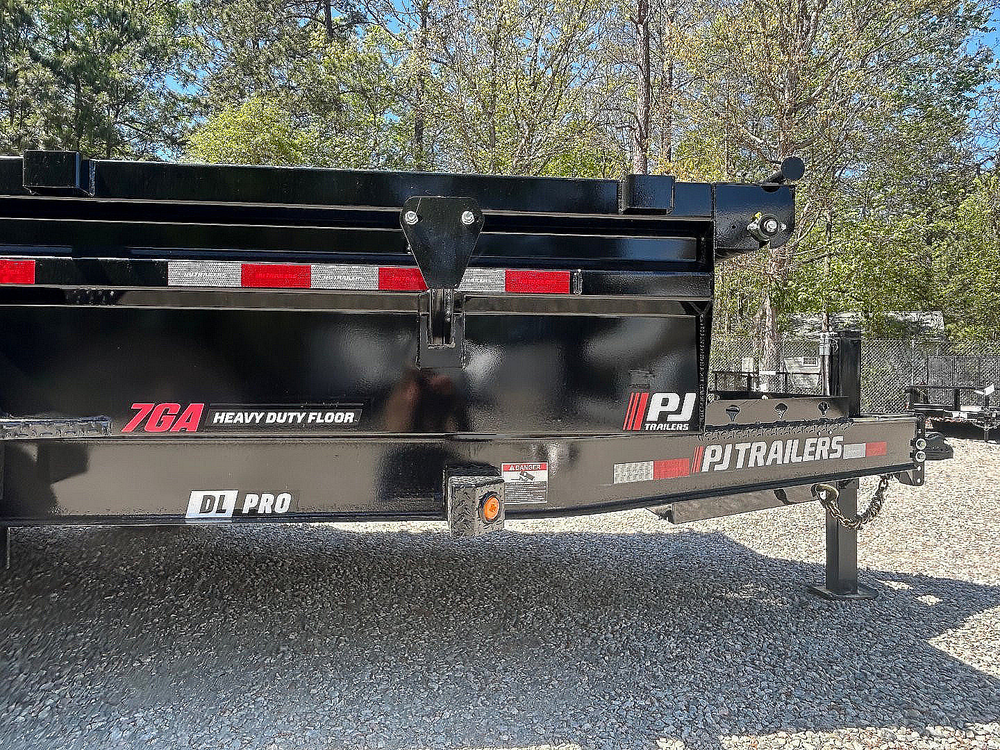 New 2026 PJ Trailers 7X14 DL 14K Dump Trailer w/ Hydraulic Jack