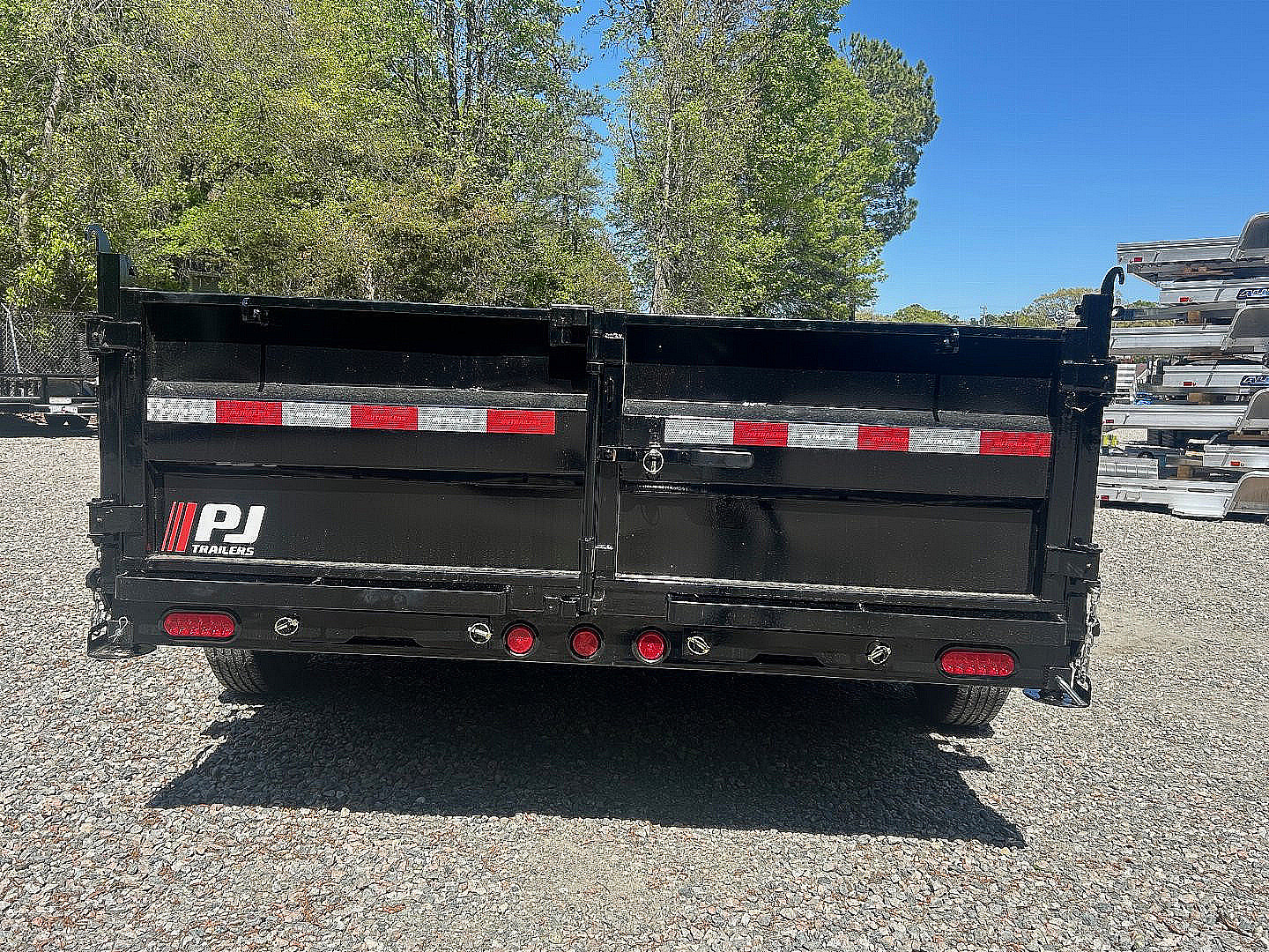 New 2026 PJ Trailers 7X14 DL 14K Dump Trailer w/ Hydraulic Jack