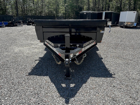 New 2026 PJ Trailers 7X14 DL 14K Dump Trailer w/ Hydraulic Jack