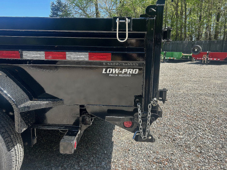 New 2026 PJ Trailers 7X14 DL 14K Dump Trailer w/ Hydraulic Jack