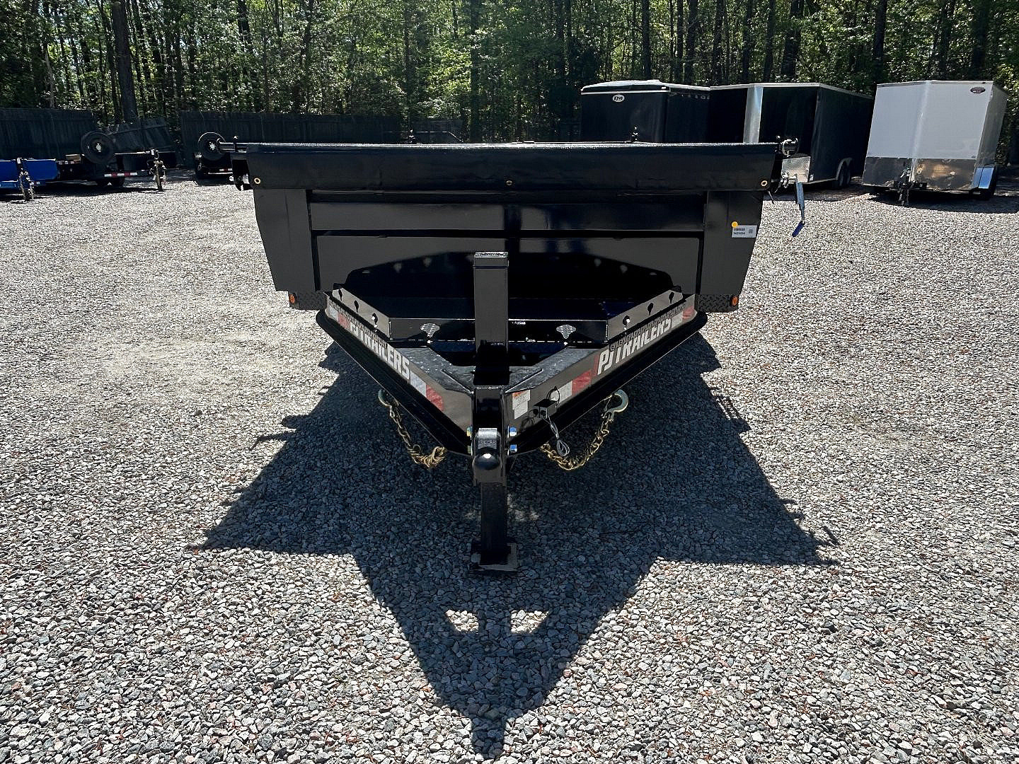New 2026 PJ Trailers 7X14 DL 14K Dump Trailer w/ Hydraulic Jack
