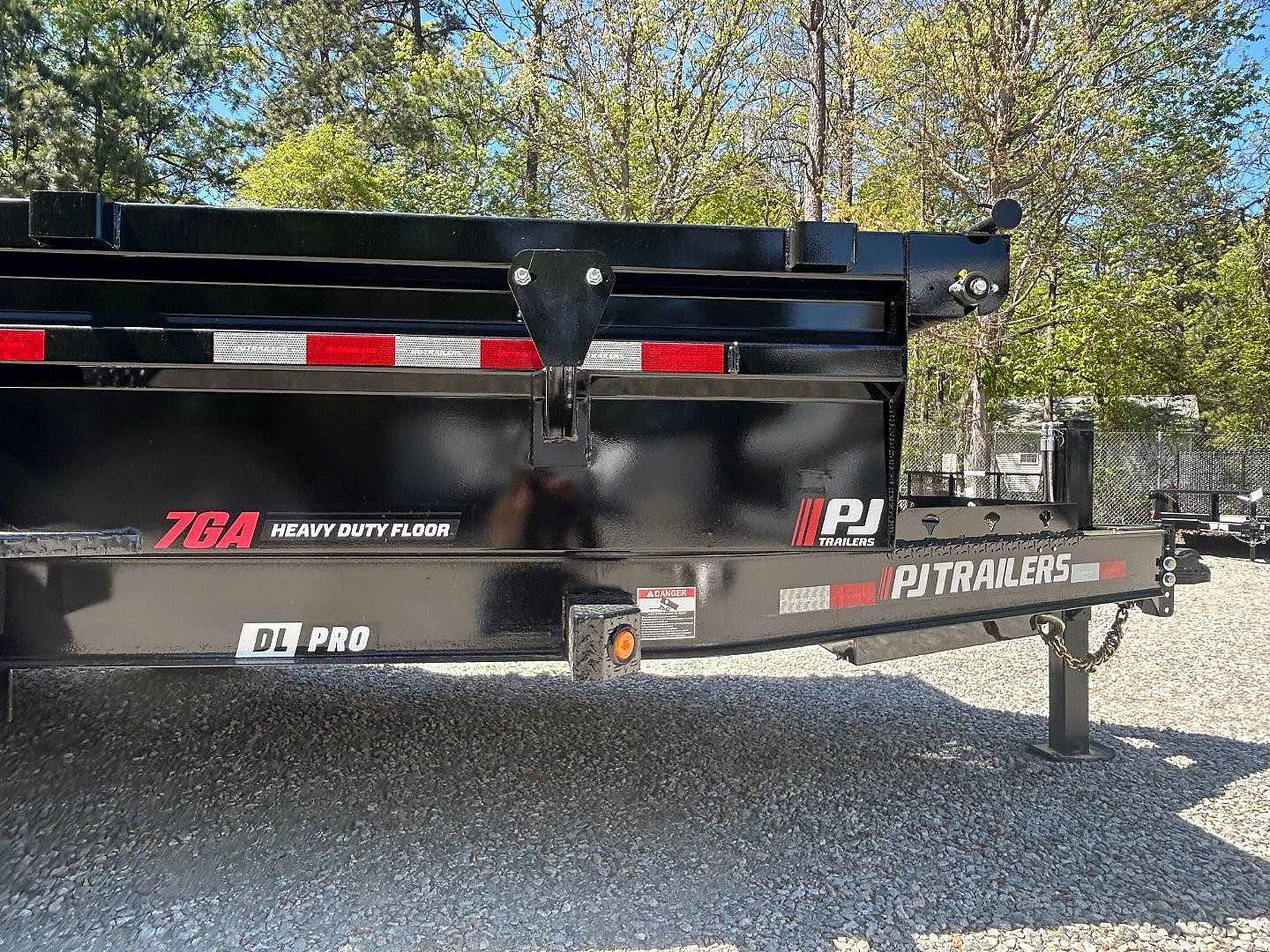 New 2026 PJ Trailers 7X14 DL 14K Dump Trailer w/ Hydraulic Jack