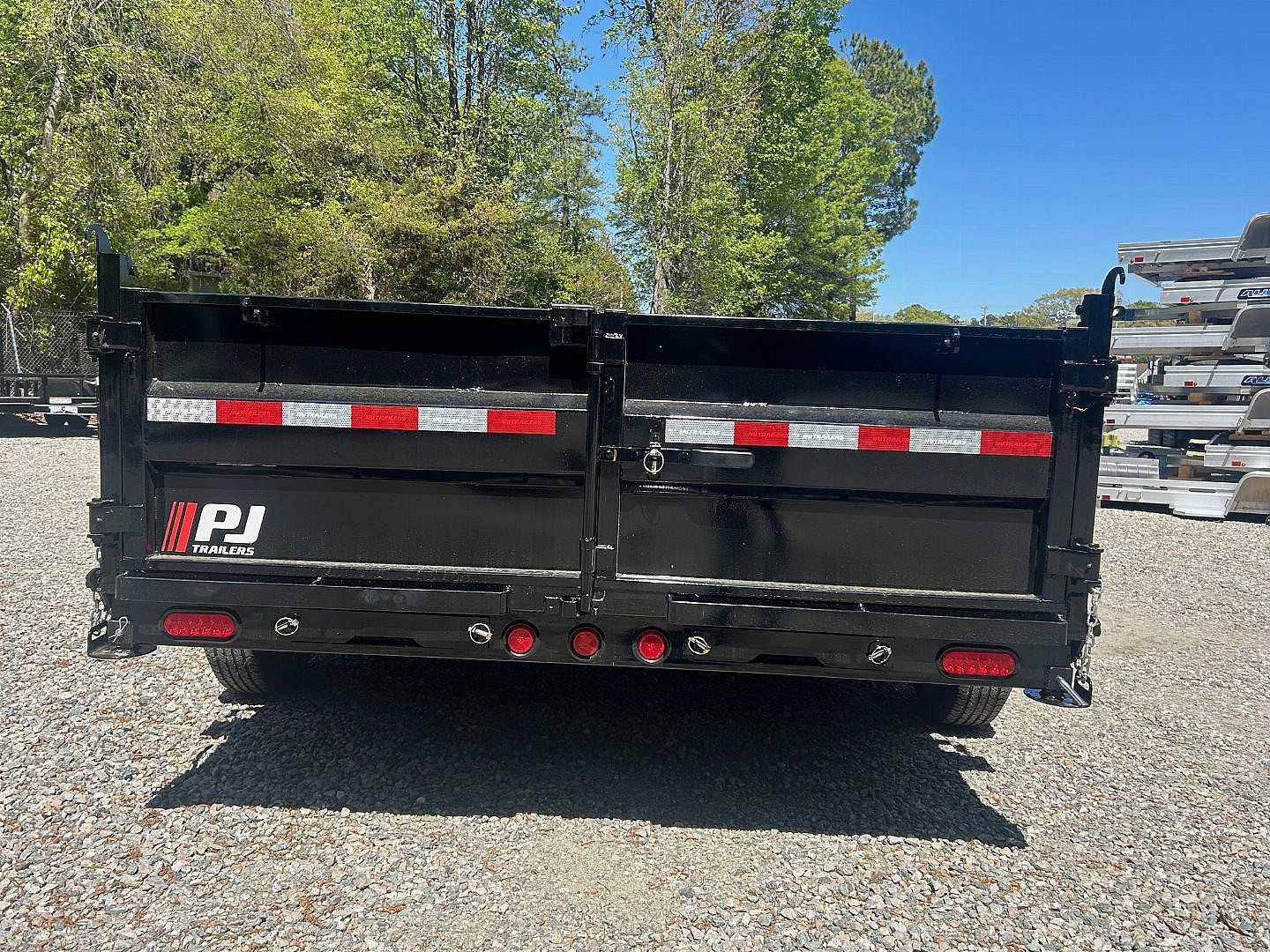 New 2026 PJ Trailers 7X14 DL 14K Dump Trailer w/ Hydraulic Jack