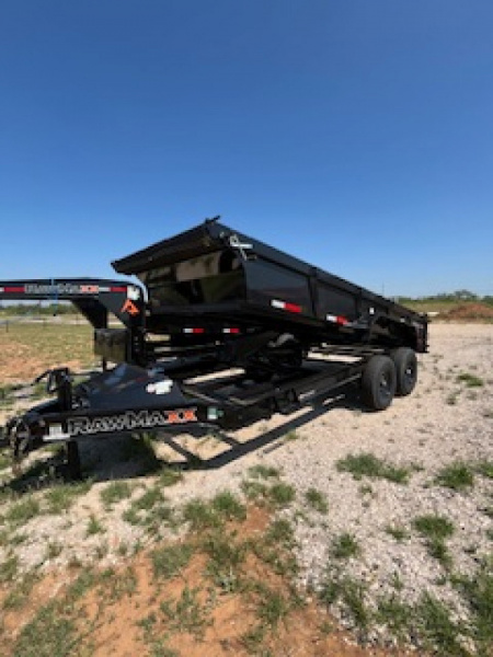 New 2025 RawMaxx LPX Dump Trailer