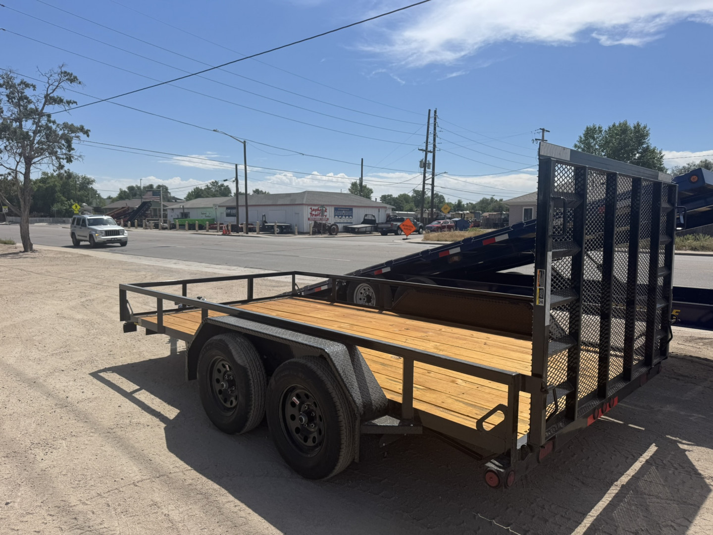 New 2026 Load Trail 7-14 Tandem Axle Ramp Gate Utility 7K GVWR