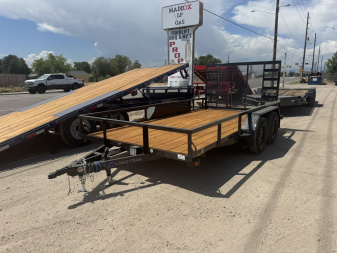 New 2026 Load Trail 7-14 Tandem Axle Ramp Gate Utility 7K GVWR