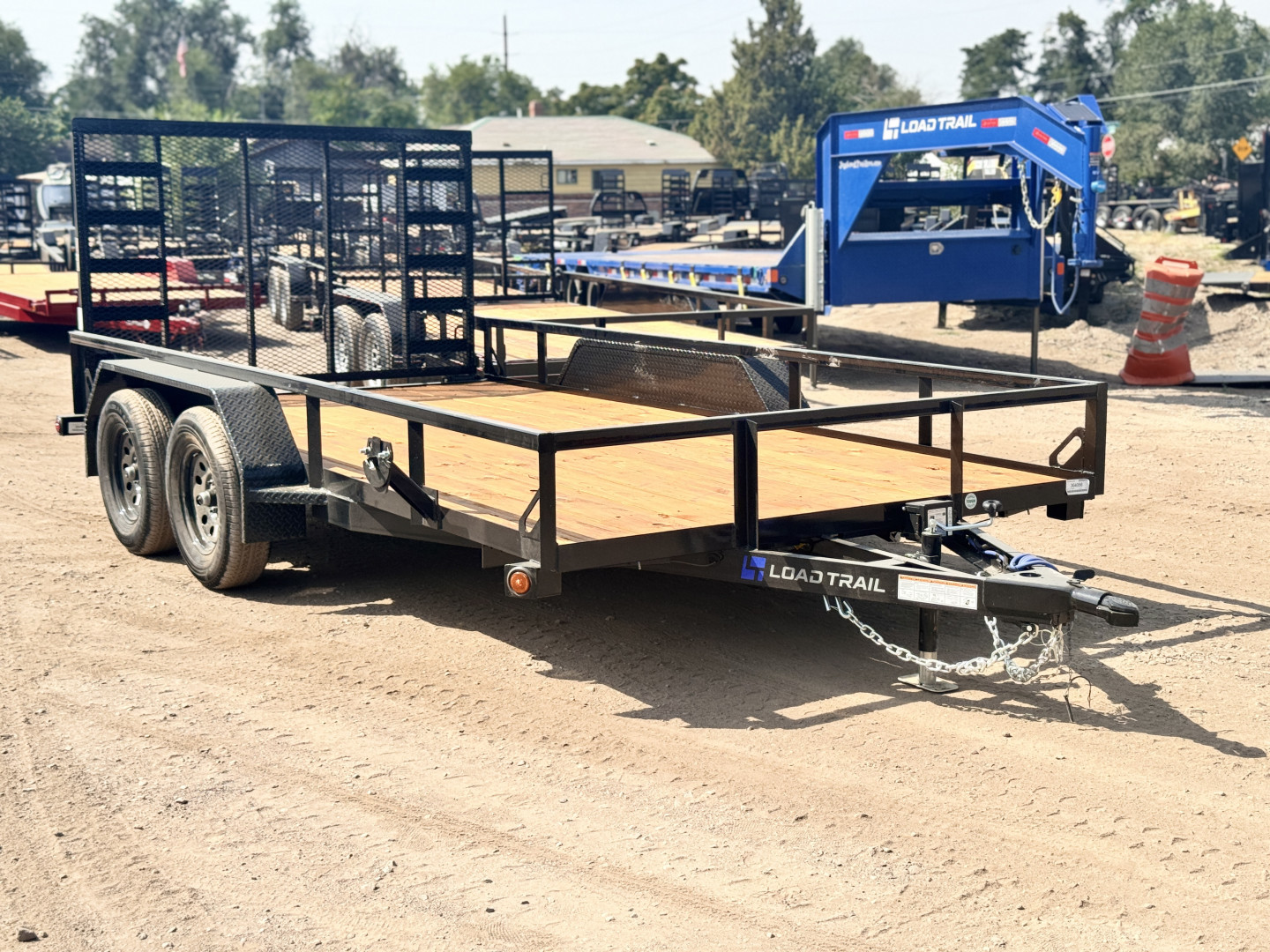 New 2026 Load Trail 7-14 Tandem Axle Ramp Gate Utility 7K GVWR