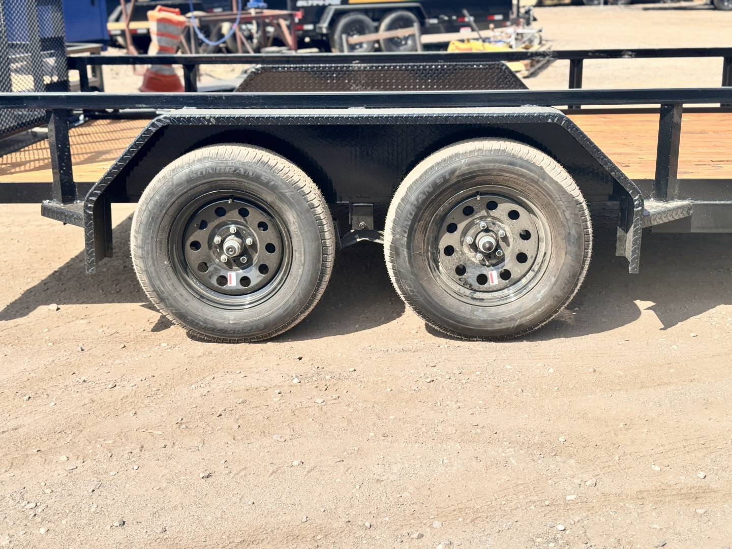 New 2026 Load Trail 7-14 Tandem Axle Ramp Gate Utility 7K GVWR