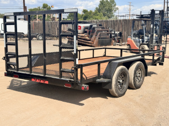 New 2026 Load Trail 7-14 Tandem Axle Ramp Gate Utility 7K GVWR